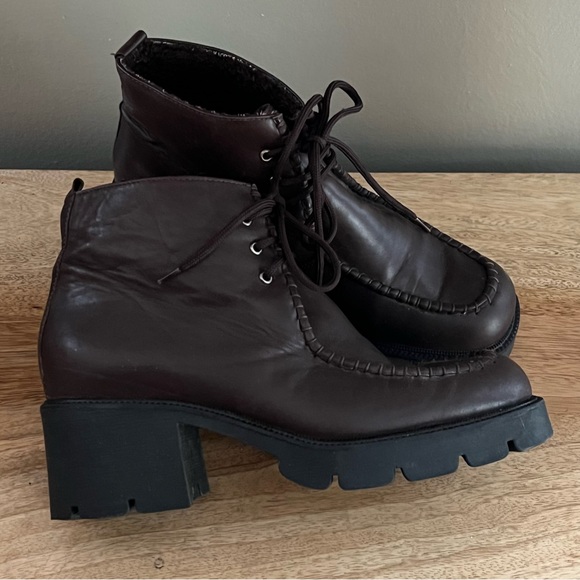 Aquatalia Lace-Up Boot Size 7.5 - Picture 10 of 12